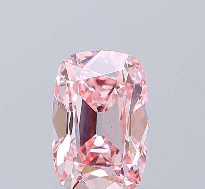 1.55 CT Fancy Intense Pink CUSHION BRILLIANT
