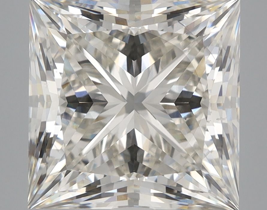 6.07 ct. princess Lab Grown Diamond front image