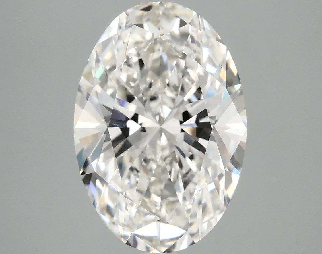 4.10 ct. oval Lab Grown Diamond front image
