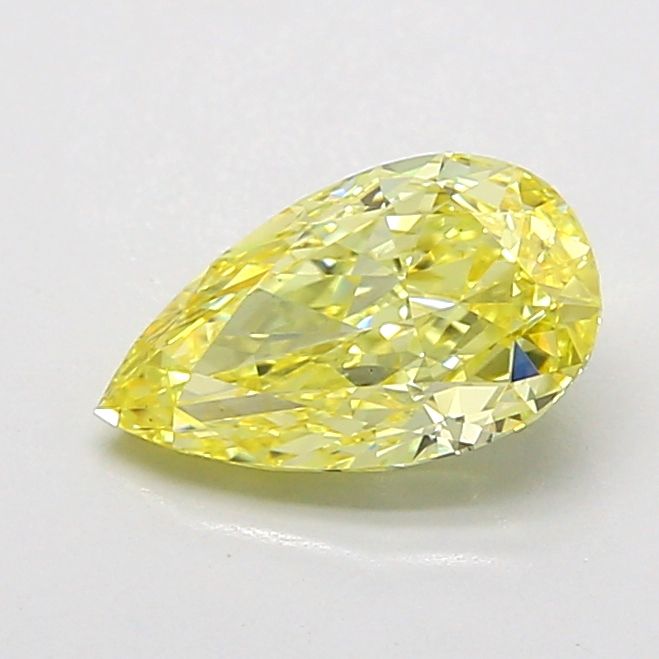 1.08 CT Fancy Intense Yellow PEAR