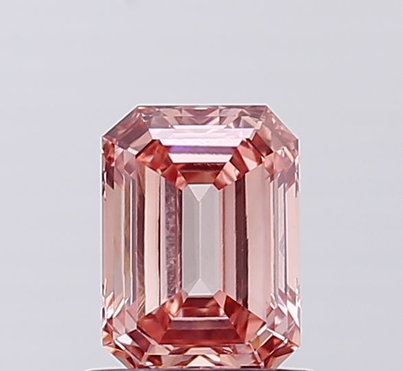 1.04 CT Fancy Intense Brownish Pink EMERALD