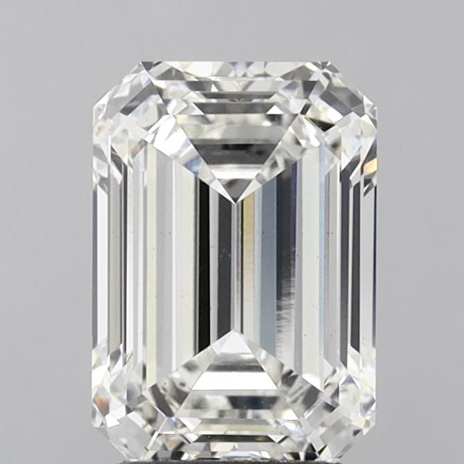 2.55 ct. emerald Lab Grown Diamond front image