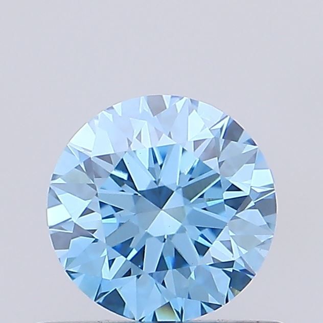 0.63 CT Fancy Vivid Blue ROUND
