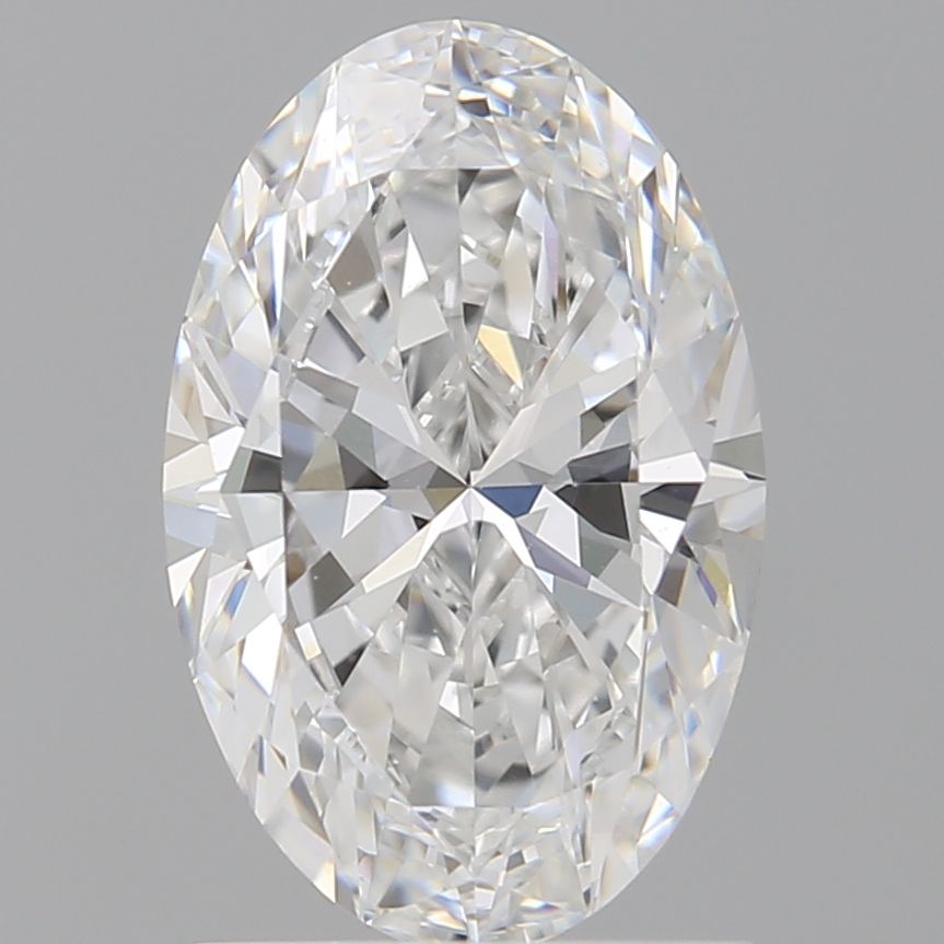 1.58 ct. oval Lab Grown Diamond front image