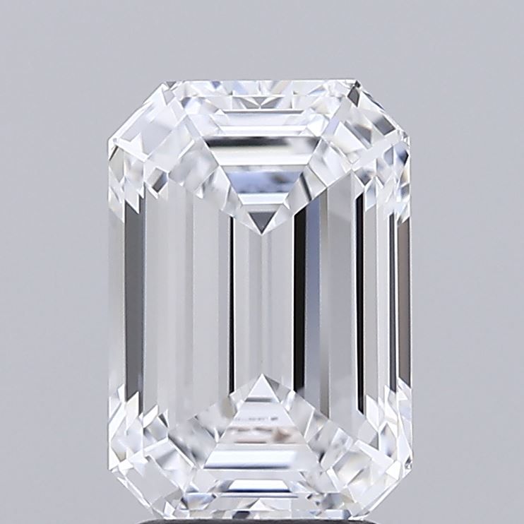 2.53 ct. emerald Lab Grown Diamond front image