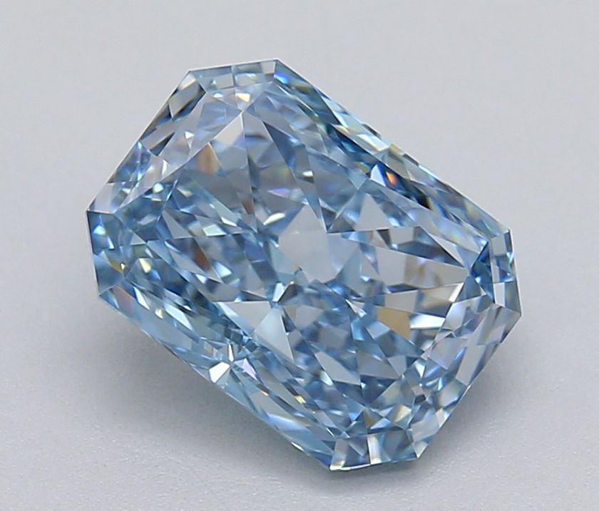 1.52 CT Fancy Vivid Blue RADIANT