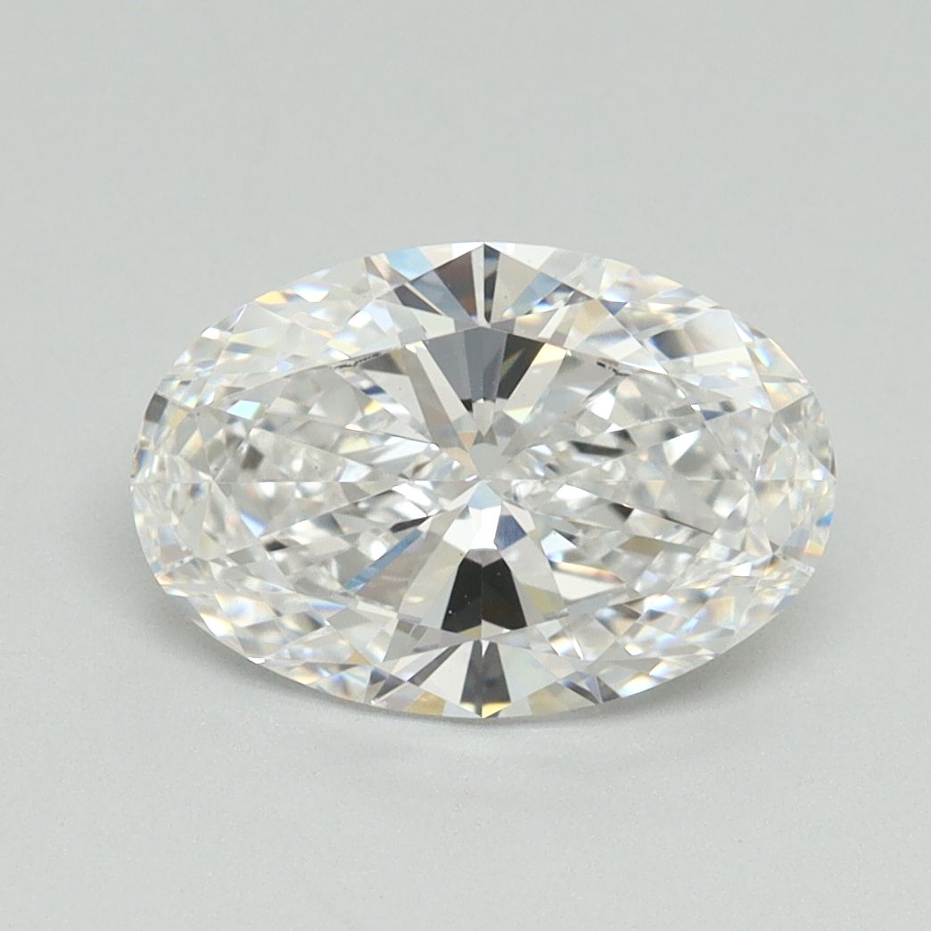 2.01 ct. oval Lab Grown Diamond front image
