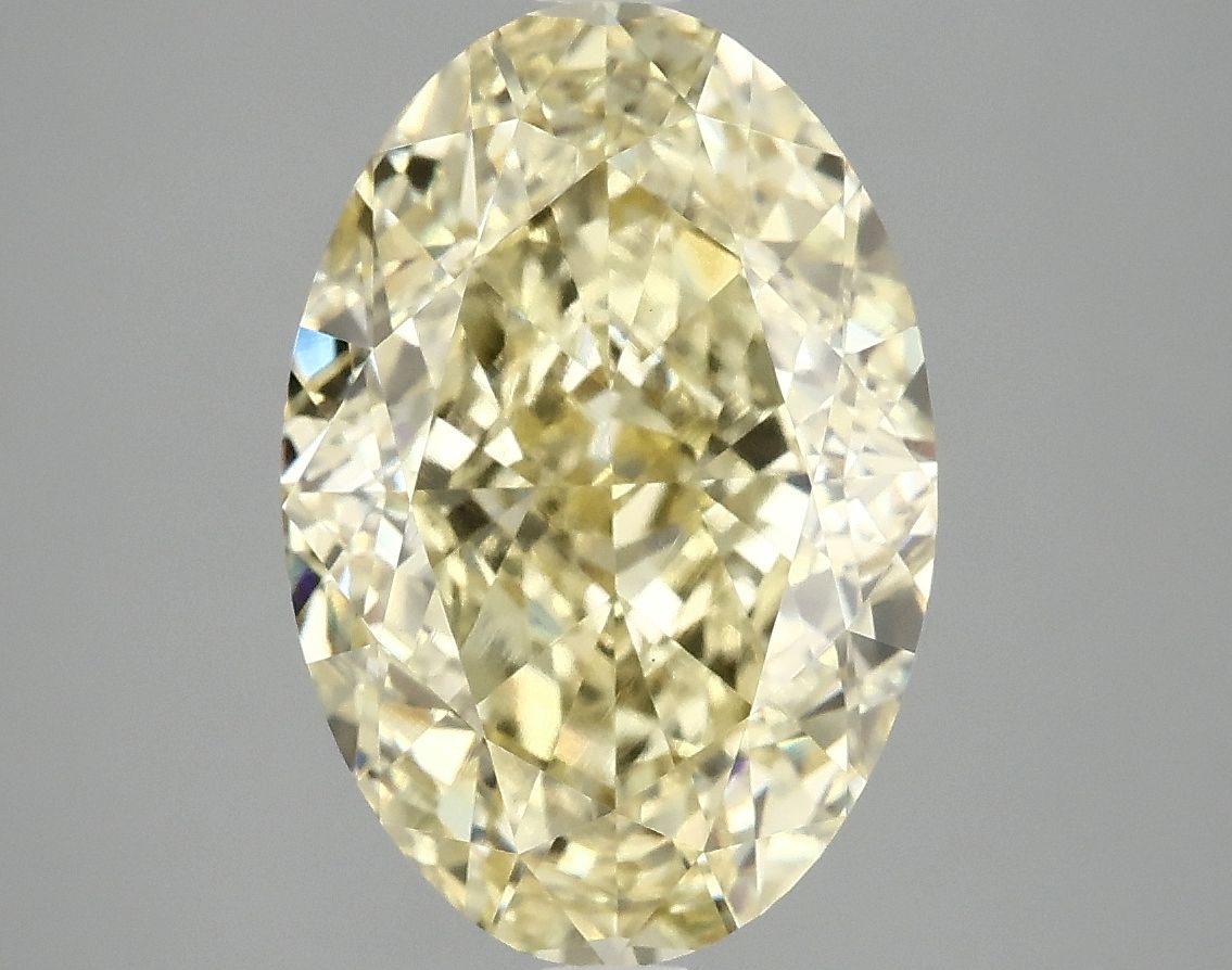 5.05 ct. oval Lab Grown Diamond front image