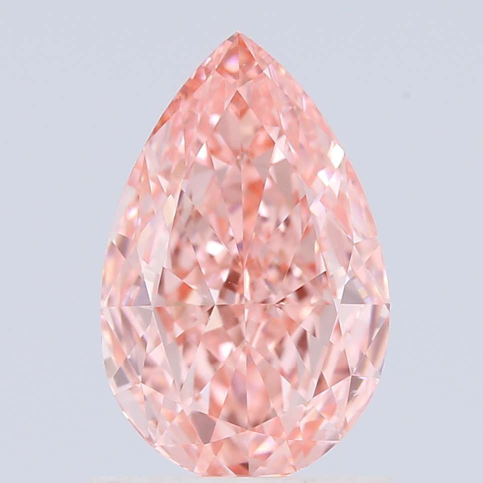 1.01 CT Fancy Vivid Pink PEAR