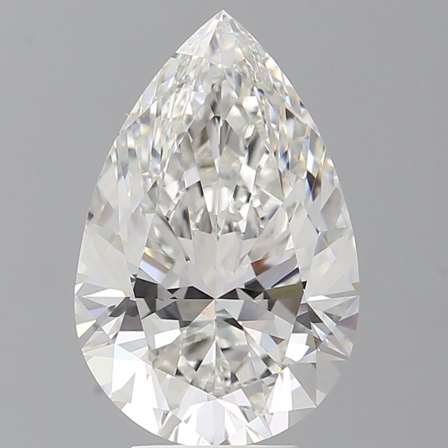 5.60 ct. pear Lab Grown Diamond front image
