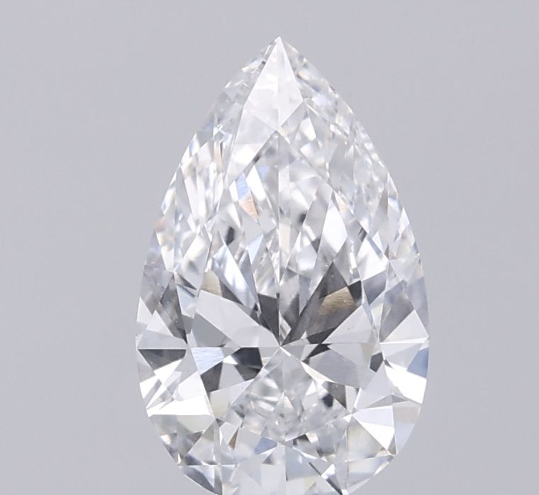 0.81 ct lab-grown Pear Diamond