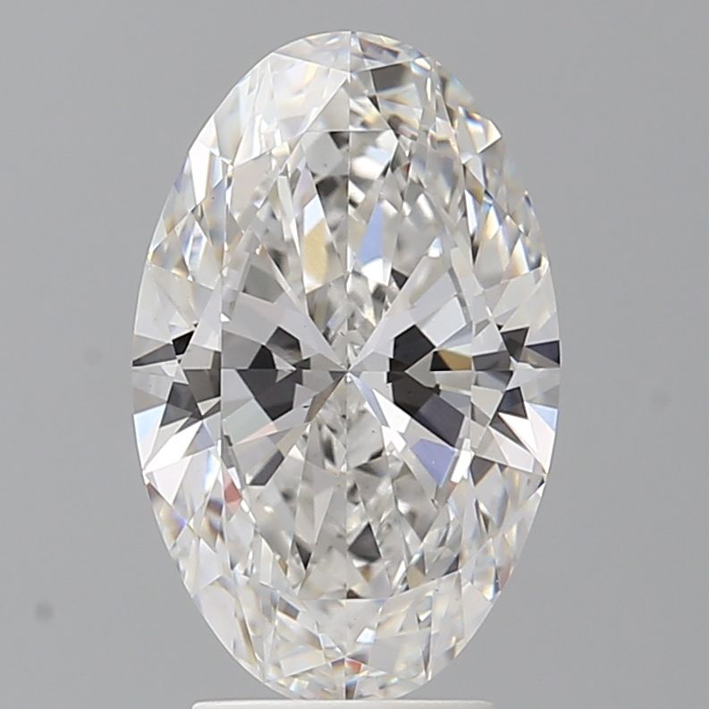 3.58 ct. oval Lab Grown Diamond front image