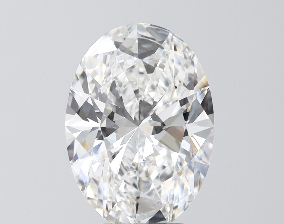 4.06 ct. oval Lab Grown Diamond front image