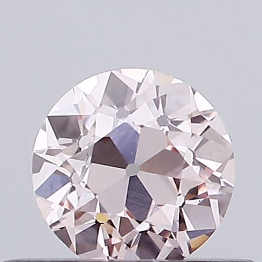 0.35 CT Fancy Light Pink OLD EUROPEAN CUT