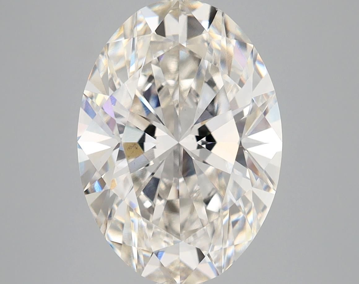 4.09 ct. oval Lab Grown Diamond front image