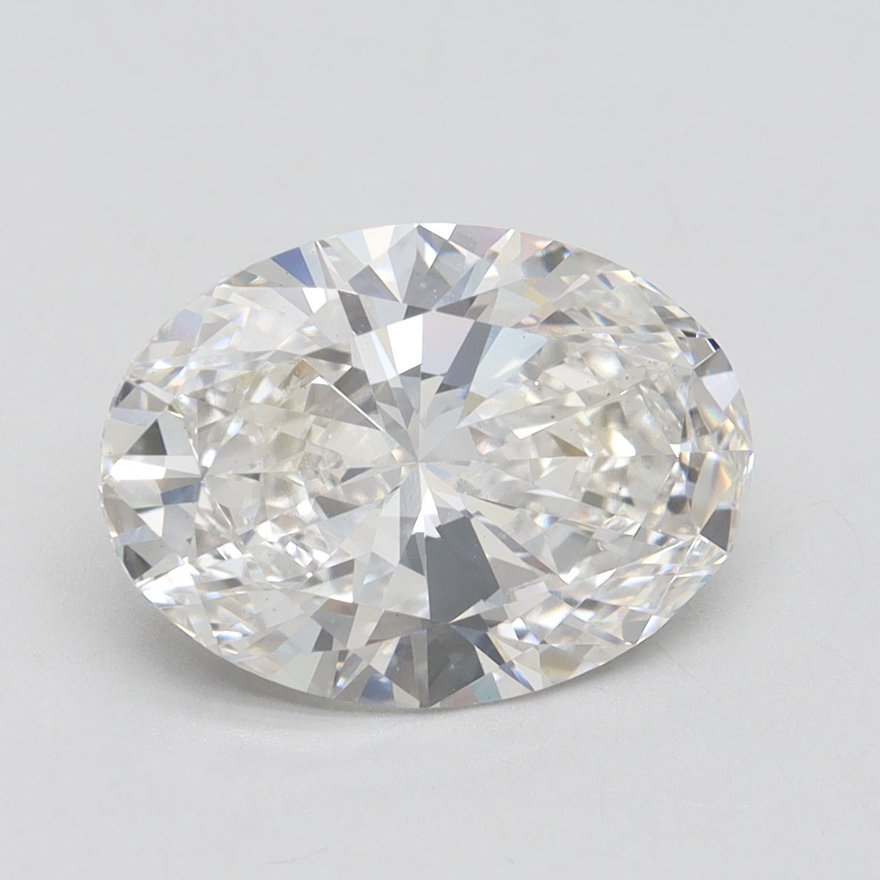 4.04 ct. oval Lab Grown Diamond front image