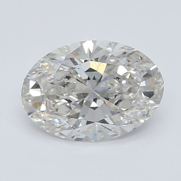 2.01 ct. oval Lab Grown Diamond front image