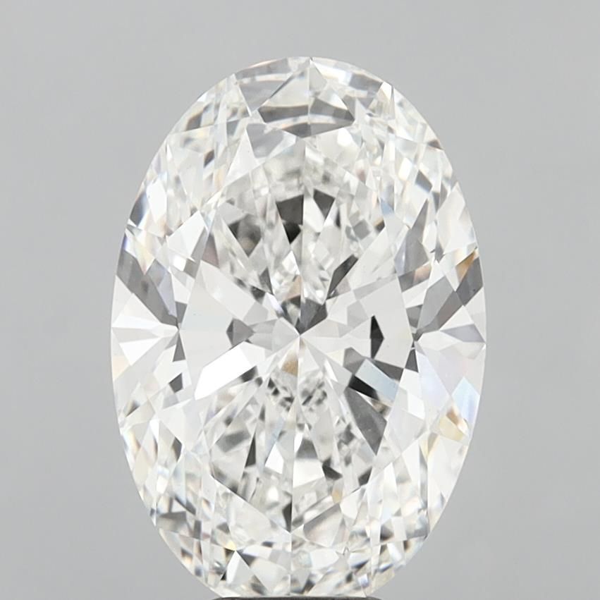 8.03 ct. oval Lab Grown Diamond front image