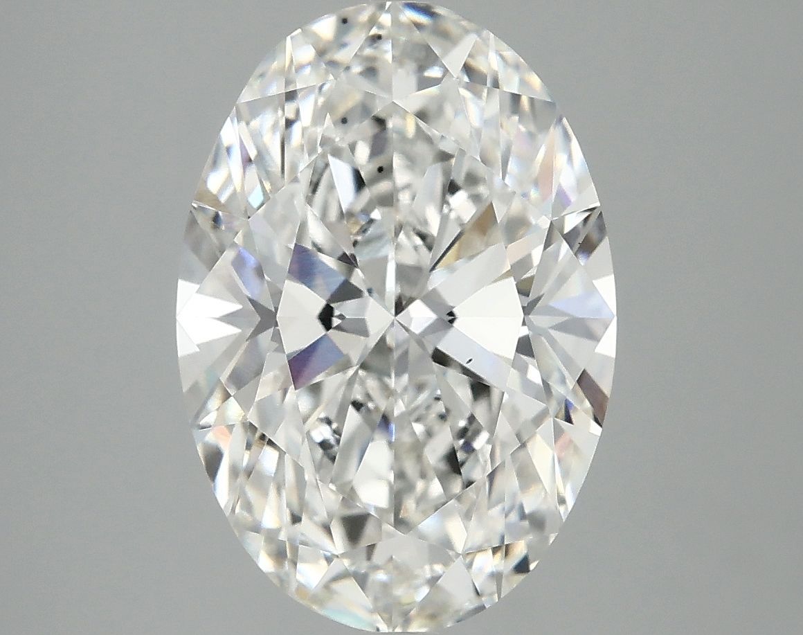 5.02 ct. oval Lab Grown Diamond front image