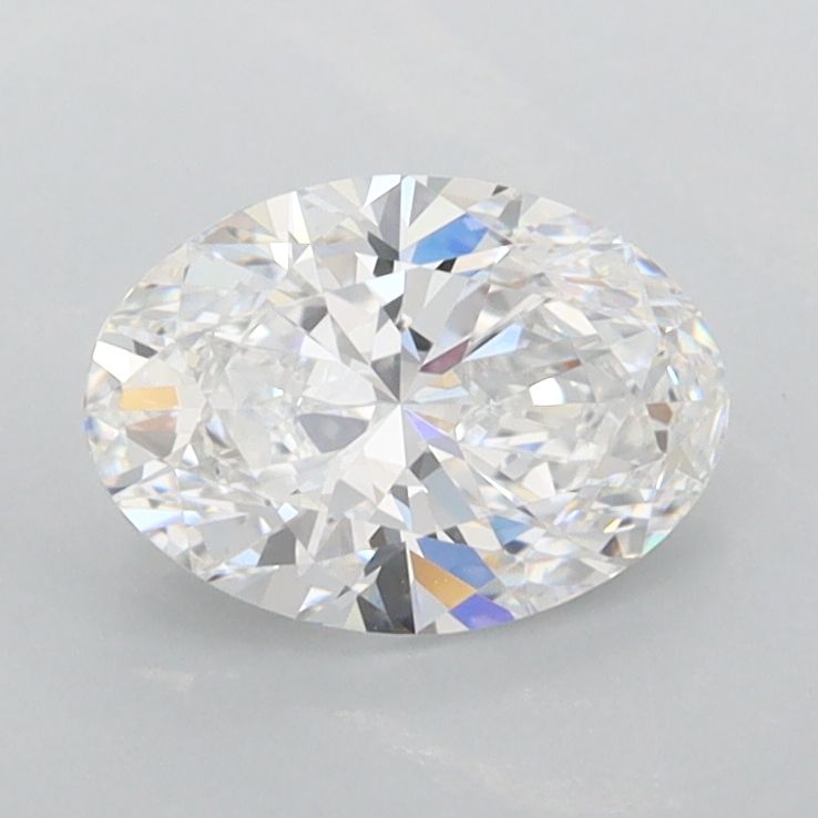 1.04 ct lab-grown Oval Diamond