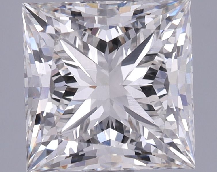 2.33 ct. princess Lab Grown Diamond front image