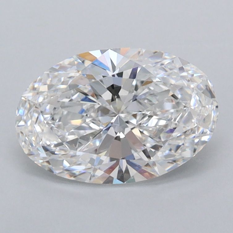 1.24 ct. oval Lab Grown Diamond front image