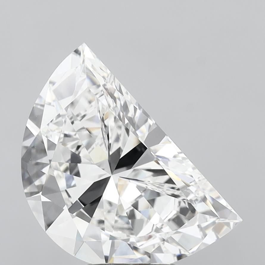 3.57 ct lab-grown Half moon Diamond