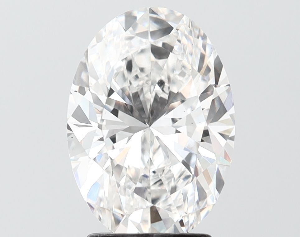 3.01 ct. oval Lab Grown Diamond front image