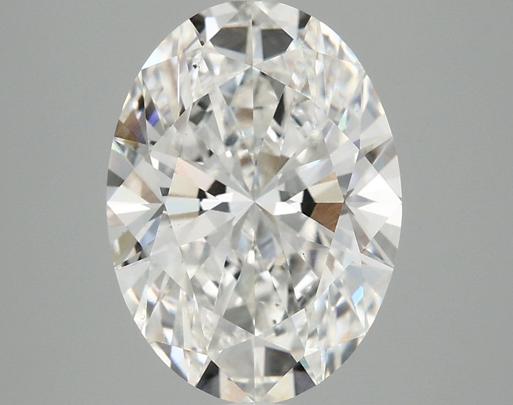 3.87 ct. oval Lab Grown Diamond front image