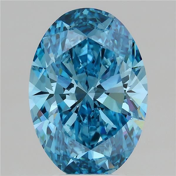 5.03 ct. oval Lab Grown Diamond front image