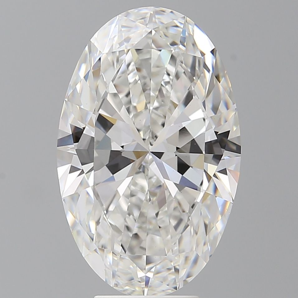 6.59 ct. oval Lab Grown Diamond front image