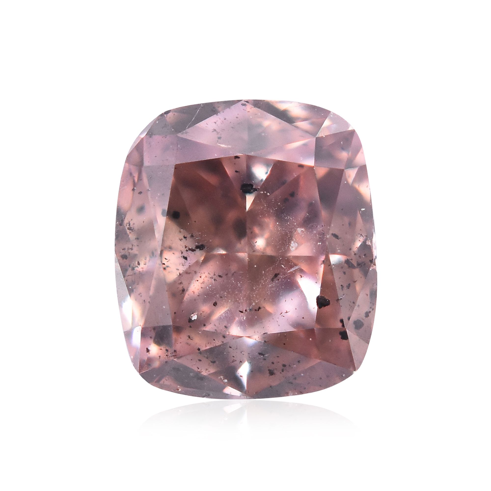 Diament 0.5 ct Fancy Dark Pink Brown/