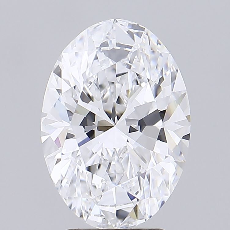 3.48 ct. oval Lab Grown Diamond front image