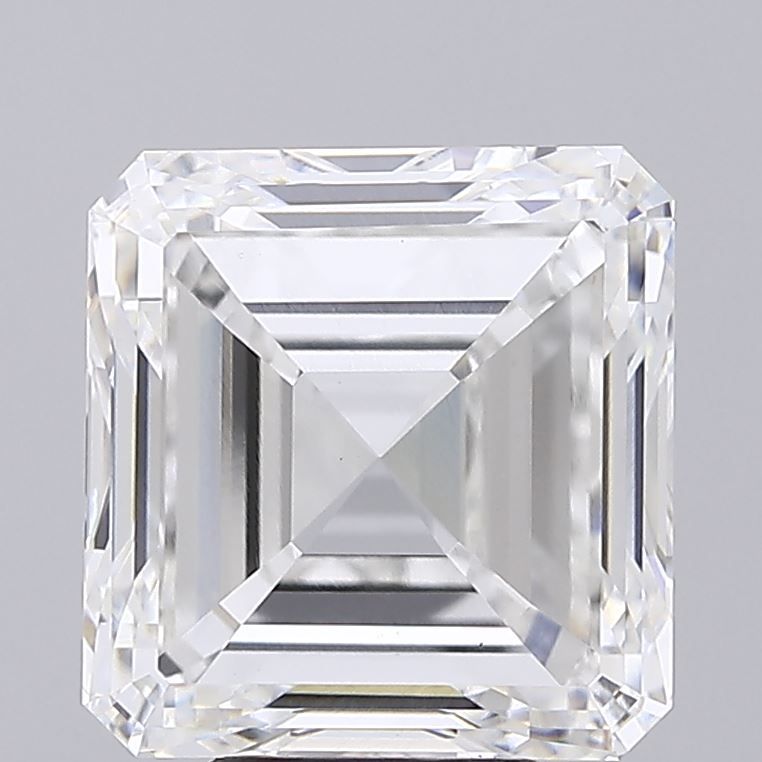 6.01 ct. asscher Lab Grown Diamond front image