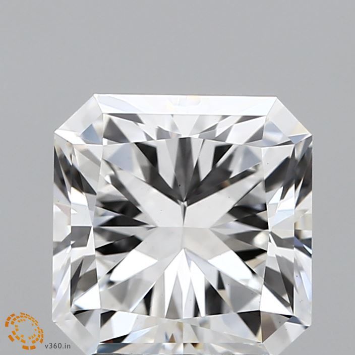 3.05 ct lab-grown Square radiant Diamond