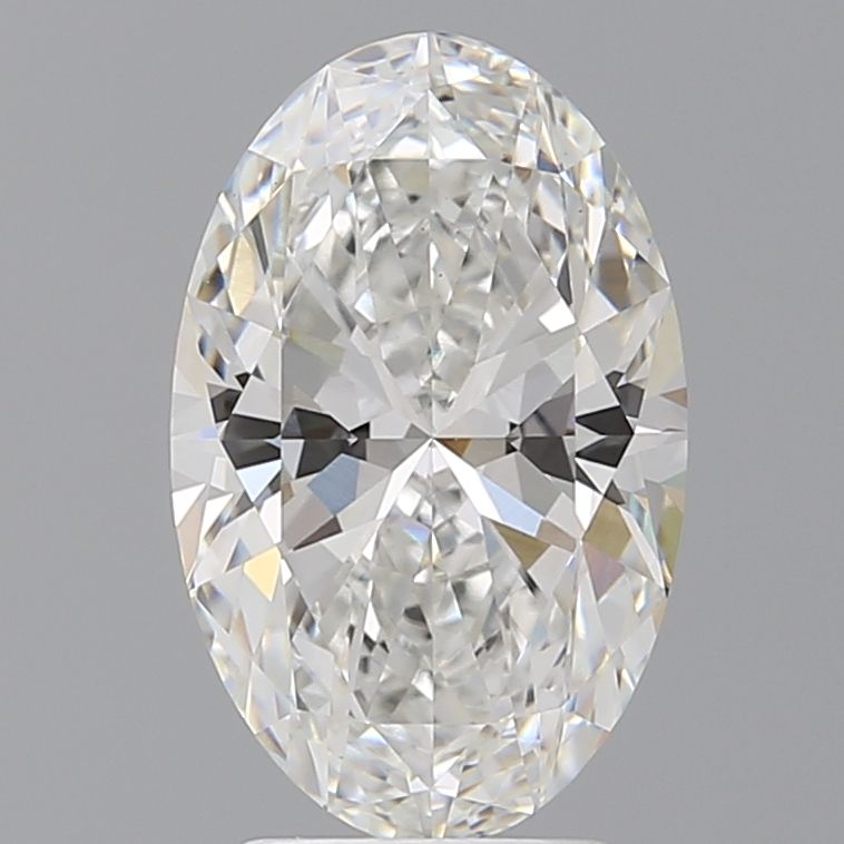 3.59 ct. oval Lab Grown Diamond front image
