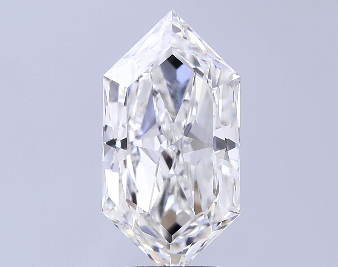 6.03 ct lab-grown Hexagonal Diamond