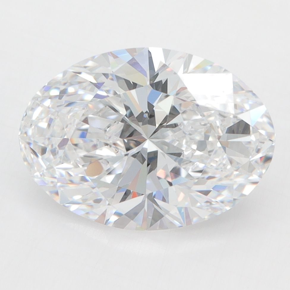 3.33 ct. oval Lab Grown Diamond front image