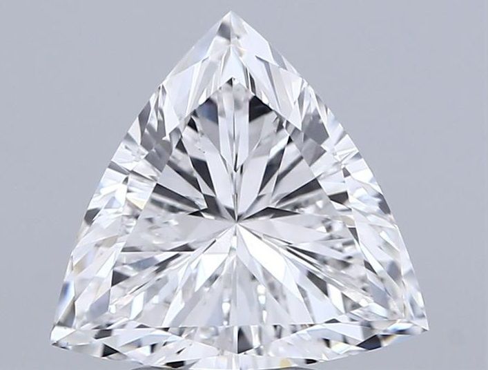 3.04 ct lab-grown Triangular Diamond