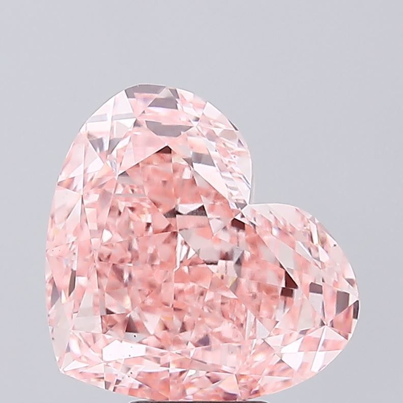 7.86 ct. heart Lab Grown Diamond front image