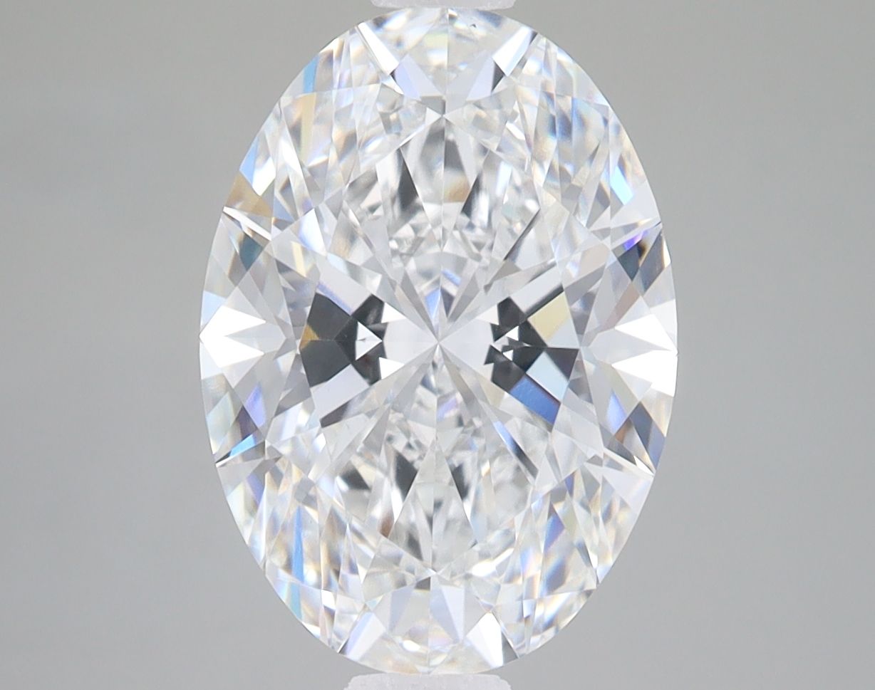 4.07 ct. oval Lab Grown Diamond front image