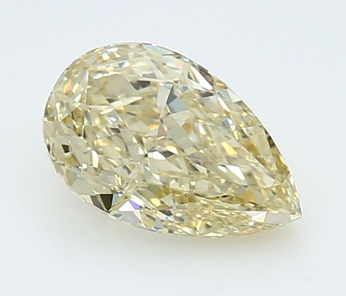 1.51 CT Fancy Yellow PEAR