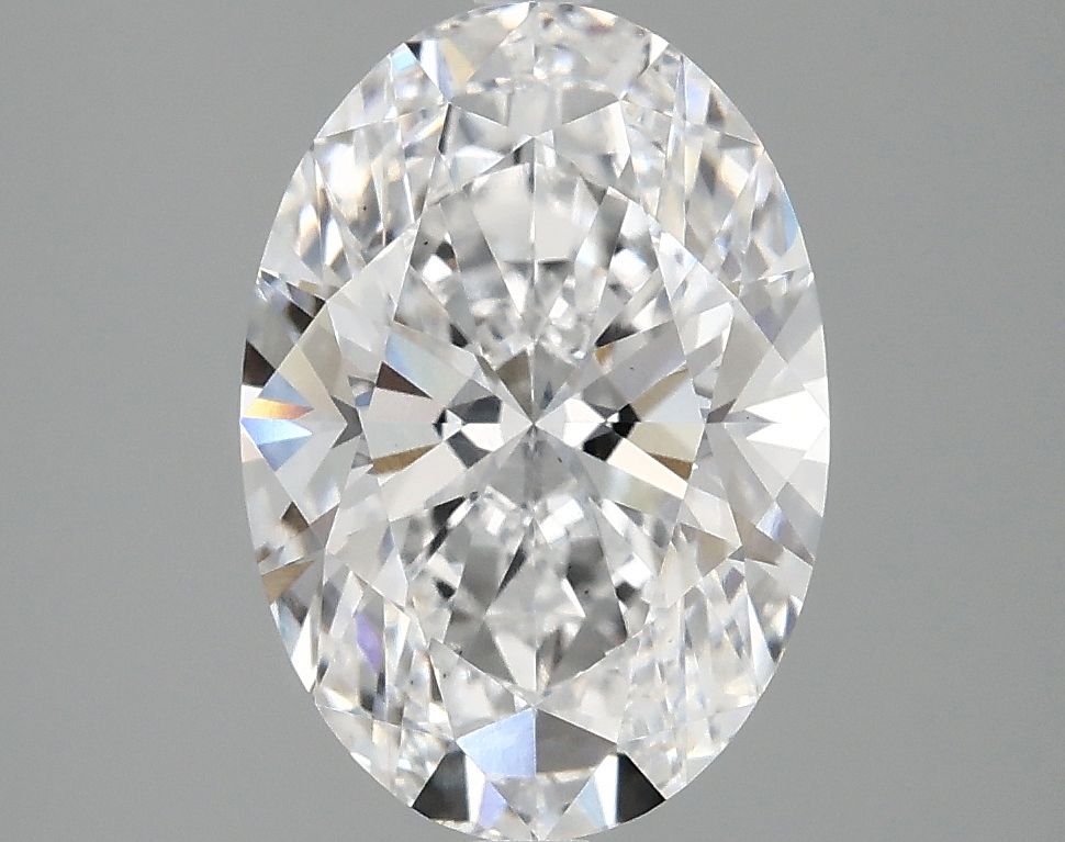 Diamant Ovale 2.97 ct - Couleur D - Pureté VS1