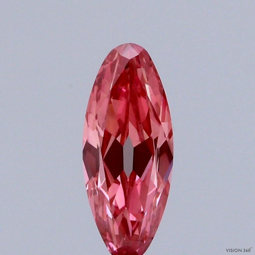 1.0 CT Fancy Vivid Pink OVAL