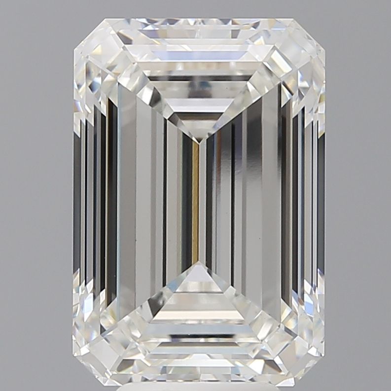 7.05 ct. emerald Lab Grown Diamond front image