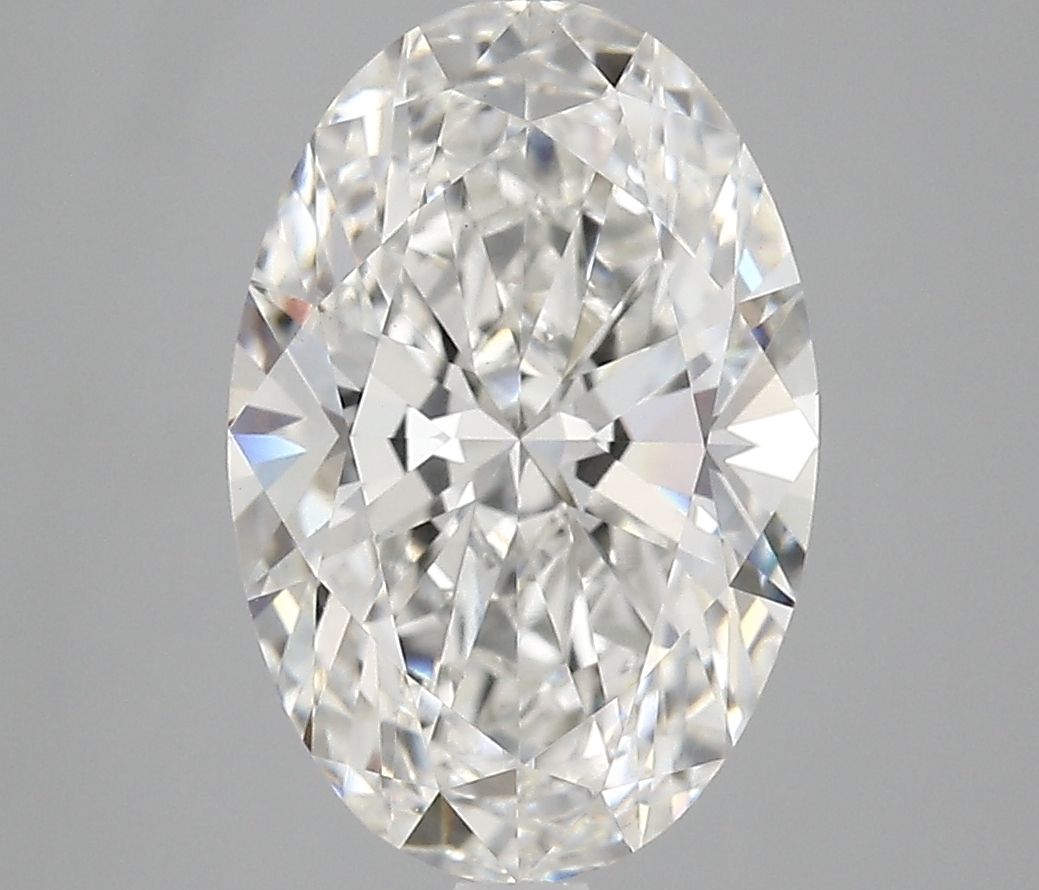 3.57 ct. oval Lab Grown Diamond front image