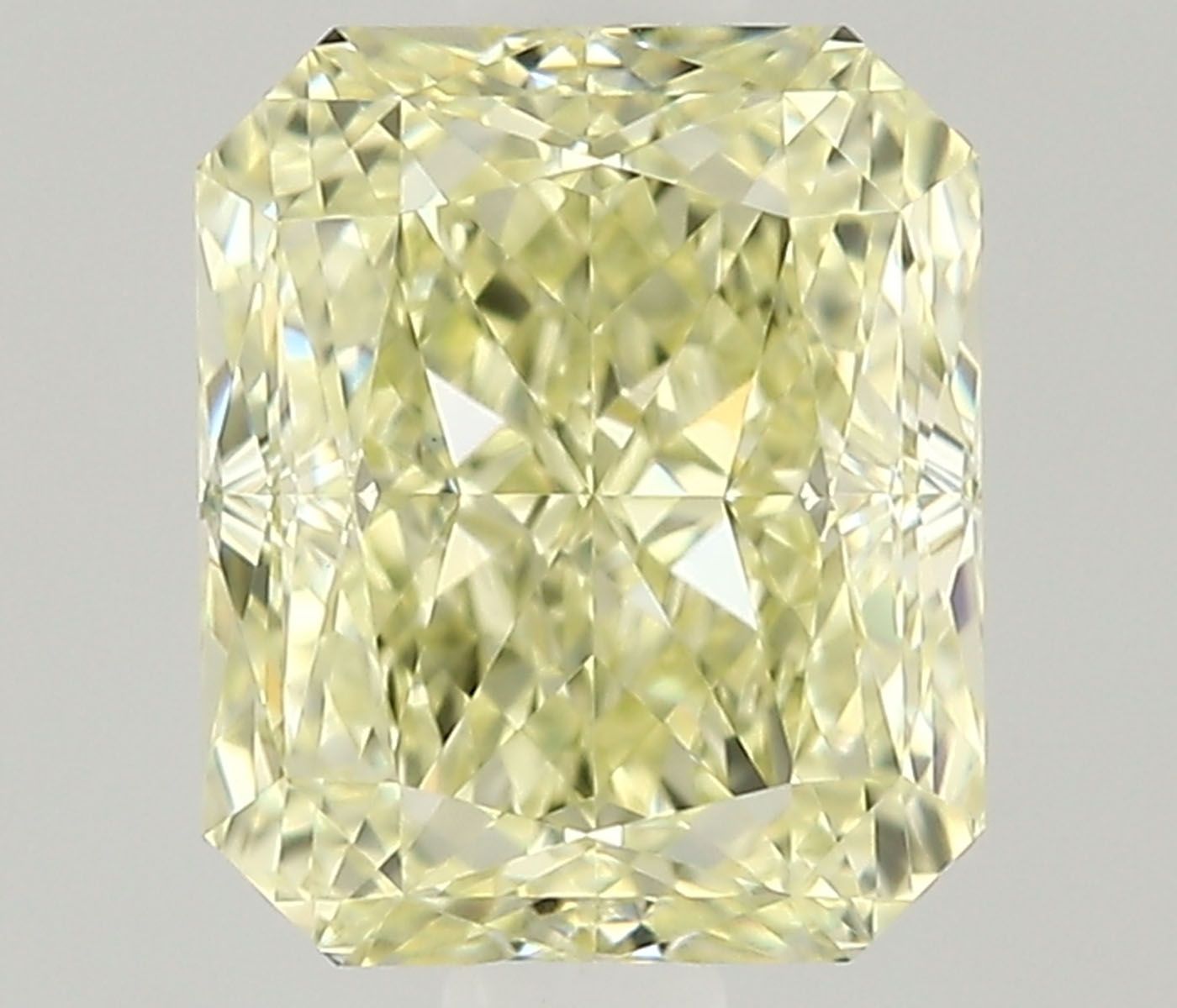 Diament 0.7 ct Fancy Light Yellow/VVS2