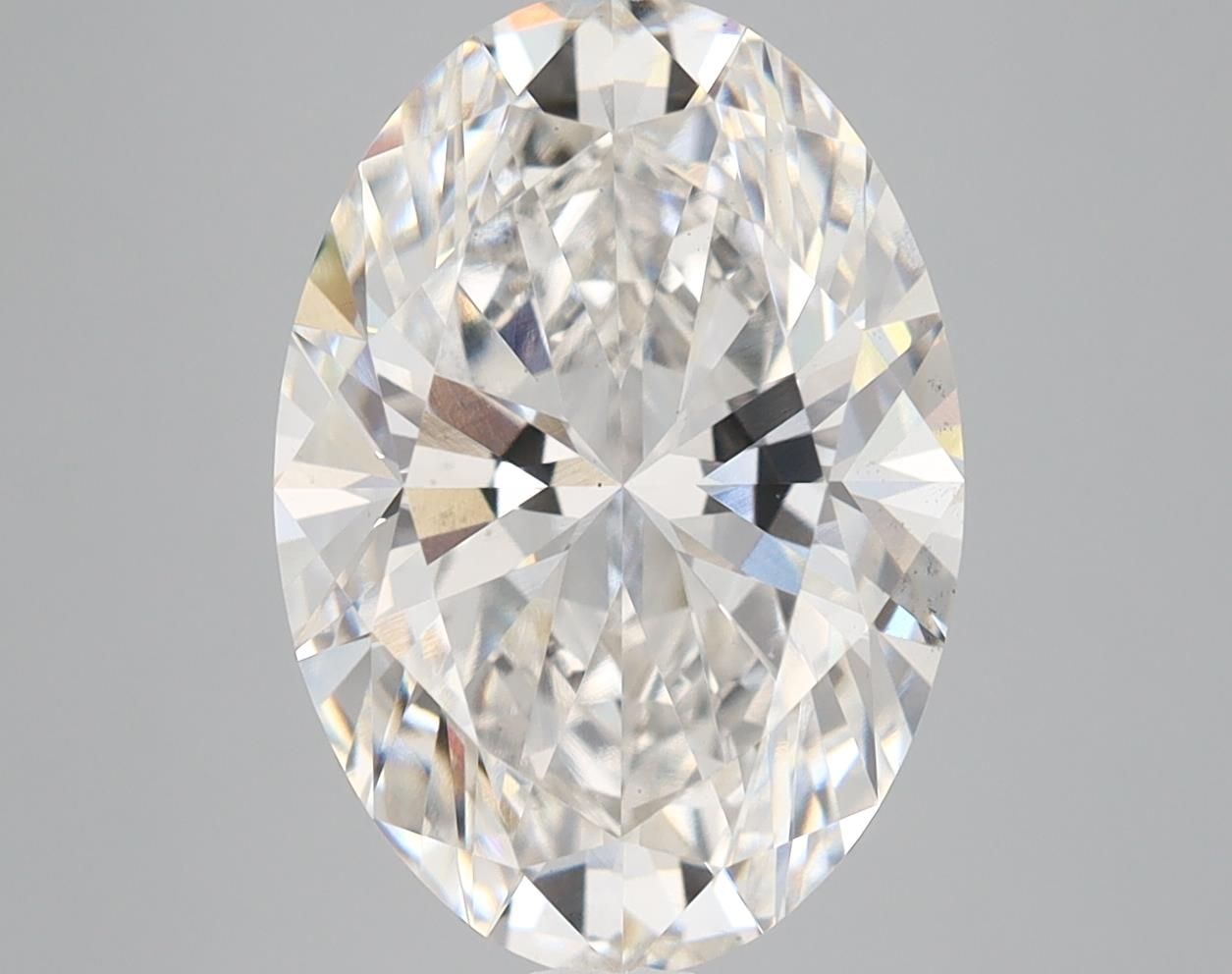 5.06 ct. oval Lab Grown Diamond front image