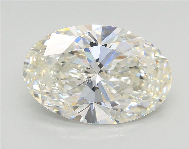 4.03 ct. oval Lab Grown Diamond front image