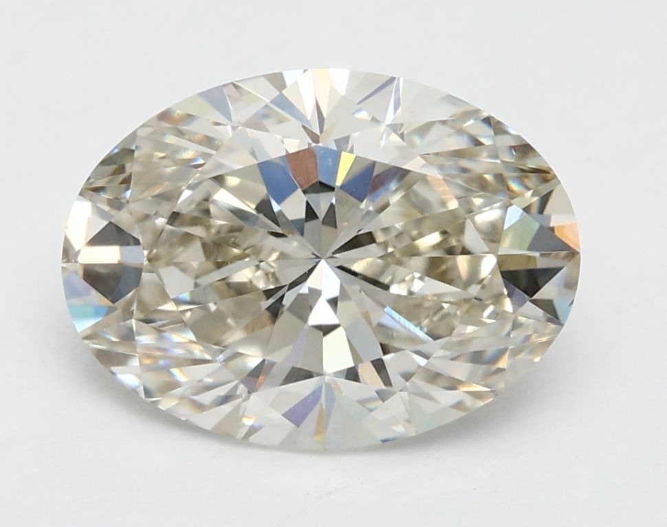 2.01 ct. oval Lab Grown Diamond front image